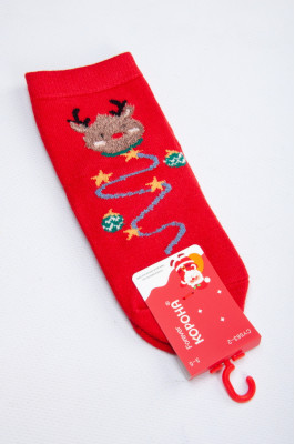 Шкарпетки дитячі новорічні кашемір